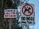 Voir la photo de Signs at a beach in Bribie Island